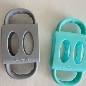 Dr brown silicon slid in bottle handles